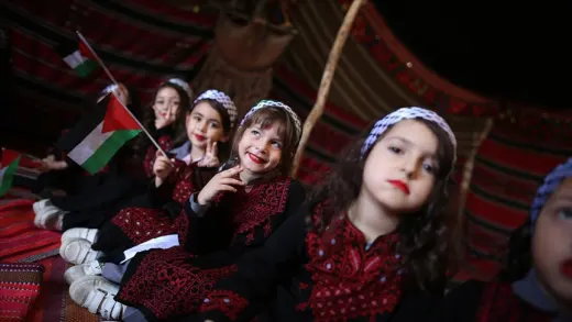 أطفال التراث الفلسطيني
